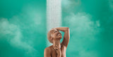 HANSGROHE Pulsify S 105 Kopfbrause mit PowderRain Strahl in Chrom – 1 Strahlart, Antikalk