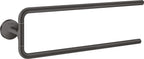 schwarz / brushed black chrome / gebürstet