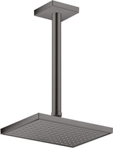 AXOR Decken-Anschlussstück 300 mm DN 15 eckig brushed brass