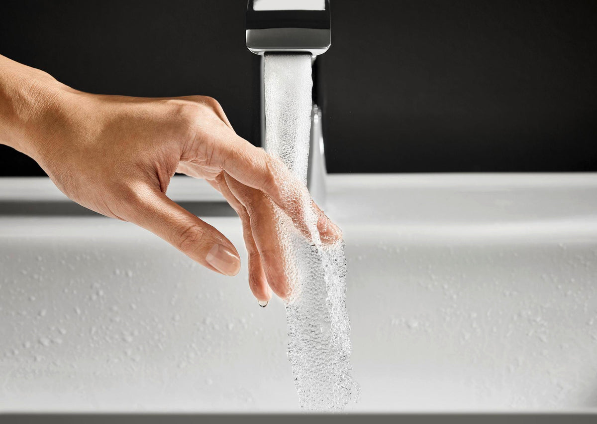 HANSGROHE Vivenis Einhebel-Waschtischmischer 110 mm mit Zugstangen-Ablaufgarnitur chrom