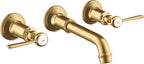 Gold / ohne Hebelgriff / brushed gold optic