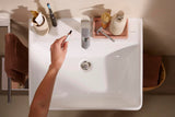 Hansgrohe Vernis Blend 100 Einhebel-Waschtischmischer mit Zugstangen-Ablaufgarnitur, chrom