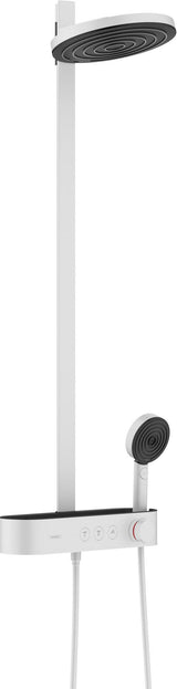 HANSGROHE Showerpipe Pulsify 260 2jet mit Brausethermostat – Chrom, PowderRain & CoolContact