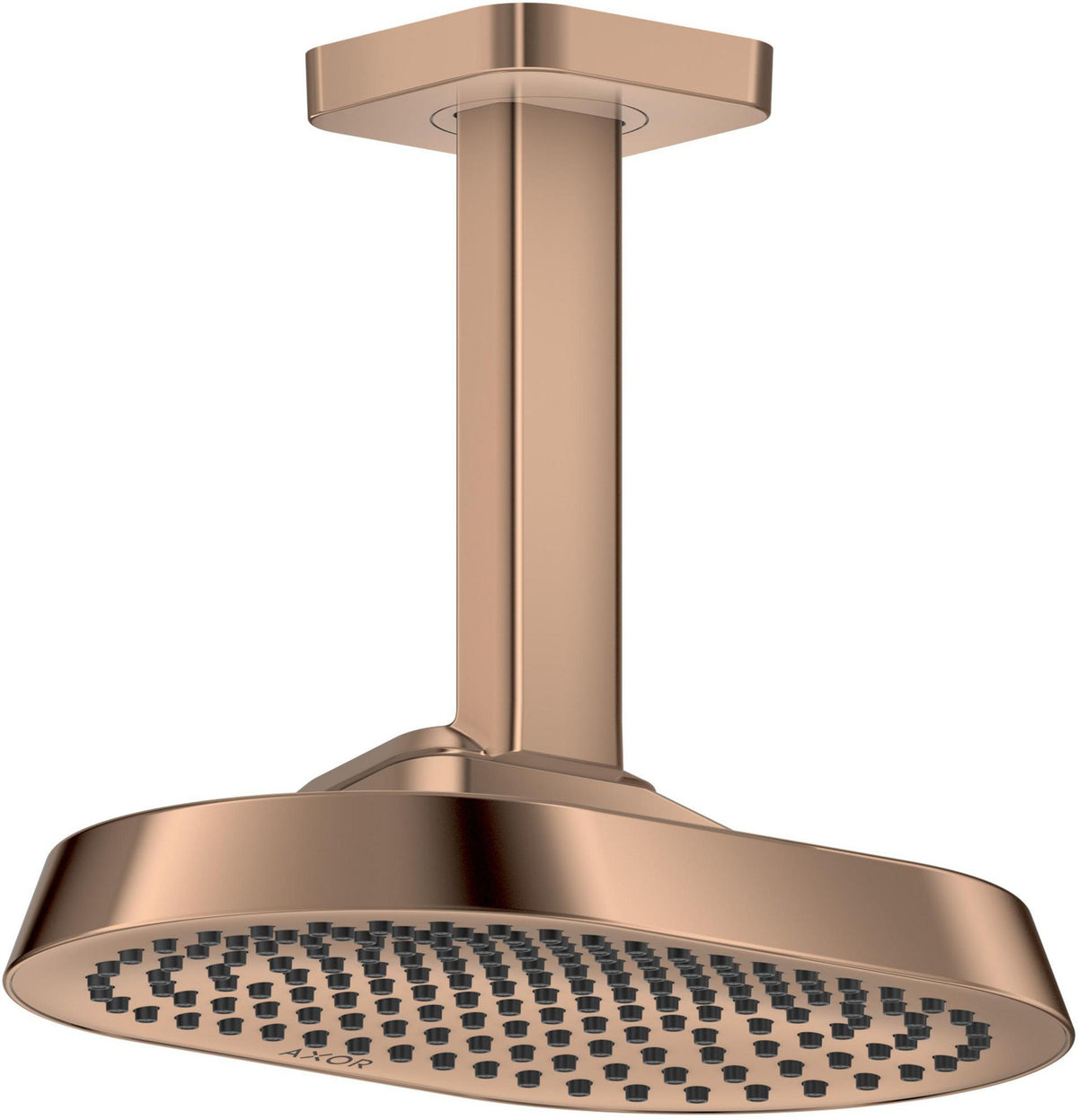 AXOR ShowerSphere 1jet Kopfbrause 250 x 160 mm EcoSmart mit Deckenanschluss