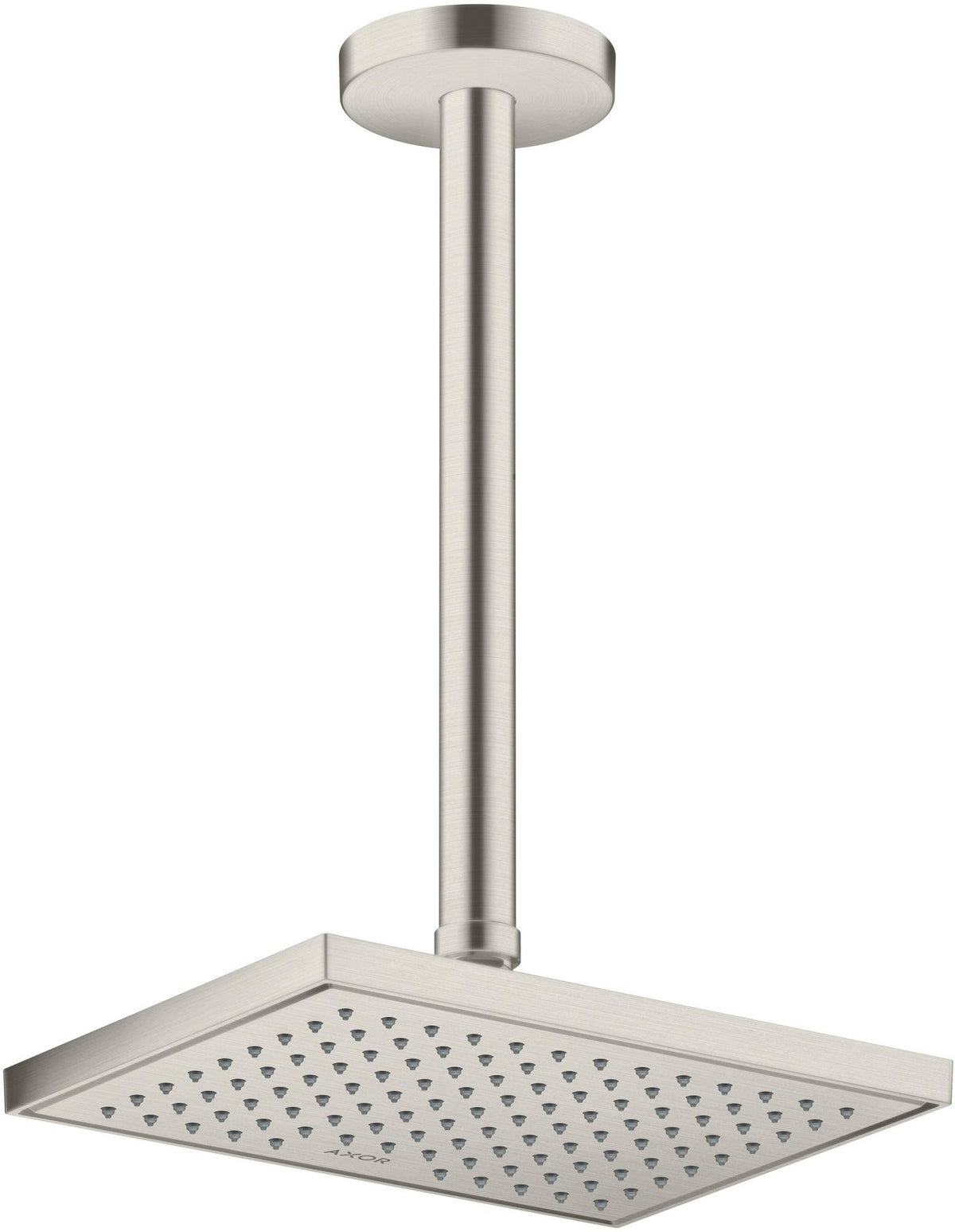AXOR ShowerSolutions Deckenanschluss 300 mm chrom – Messing, Aufputzmontage, G 1/2