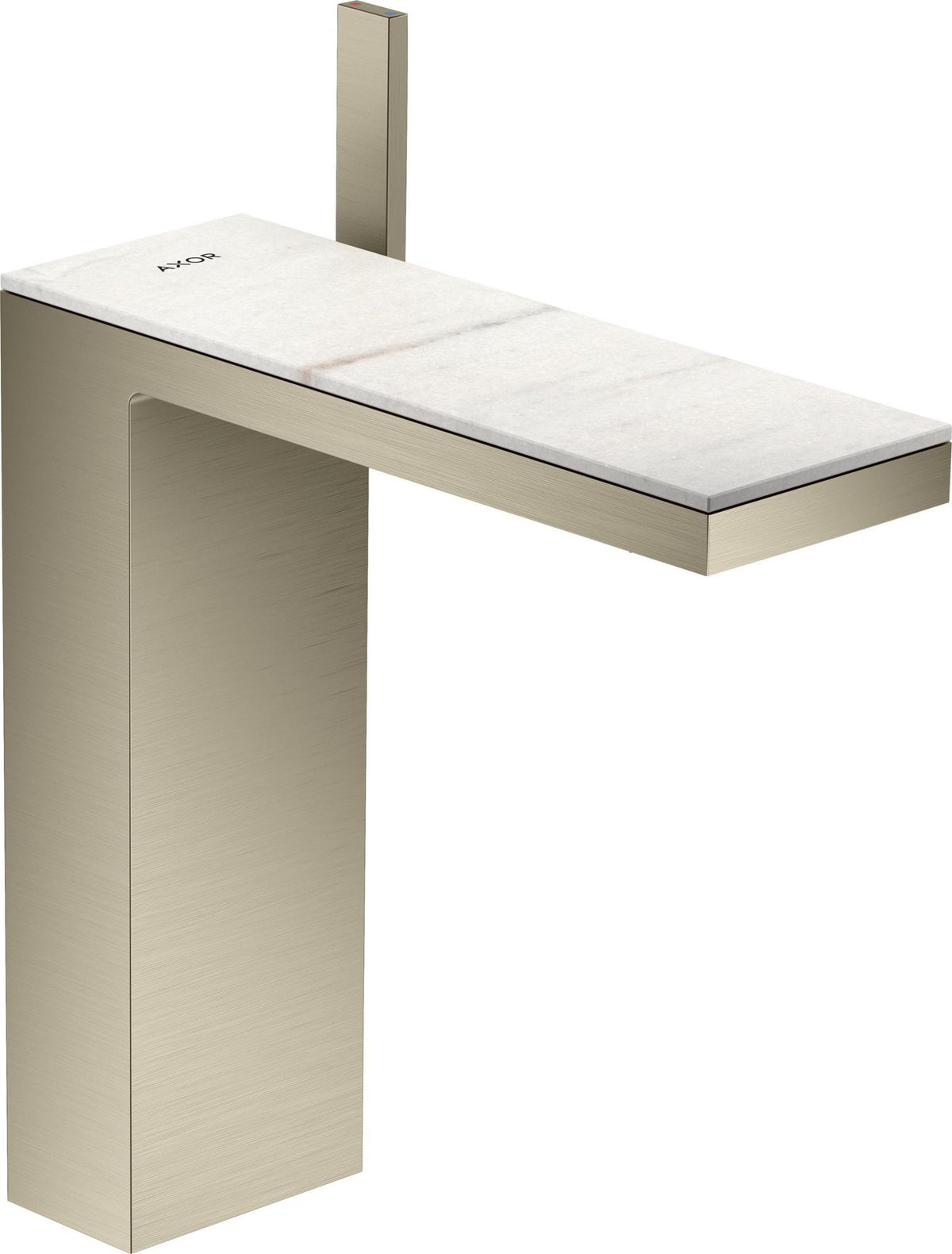 AXOR MYEDITION 230 Einhebel-Waschtischmischer mit Push-Open Ablaufgarnitur in polished gold optic