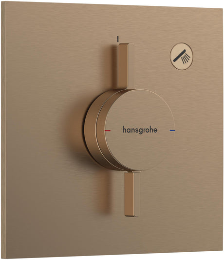 HANSGROHE DuoTurn E Unterputz-Mischer 1 Verbraucher chrom – Thermostatische Temperaturregelung