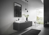 HANSGROHE VERNIS Shape 100 Einhebel-Waschtischmischer mit ComfortZone und Zugstangen-Ablaufgarnitur