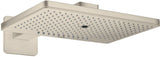 AXOR ShowerSolutions Kopfbrause 460/300 3jet Chrom – Rechteckige Regendusche mit 3 Strahlarten