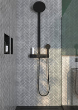 HANSGROHE Showerpipe Pulsify 260 2jet mit Brausethermostat – Chrom, PowderRain & CoolContact