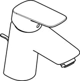 HANSGROHE Logis Einhebel-Waschtischmischer DN 15 mit Zugstangen-Ablaufgarnitur, chrom