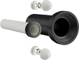 hansgrohe Anschlussgarnitur Set universal für Wand-WC – Passend für Vorwandelemente