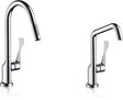 AXOR CITTERIO Einhebel-Spültischmischer DN 15 Chrom – ComfortZone 260 & 3-stufiger Schwenkauslauf