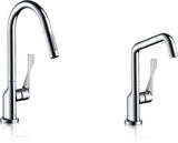 AXOR CITTERIO Einhebel-Spültischmischer DN 15 Chrom – ComfortZone 260 & 3-stufiger Schwenkauslauf