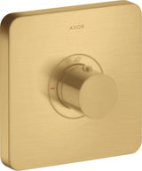 AXOR ShowerSelect Soft Thermostatbatterie Highflow Unterputz Chrom – quadratisch, 1 Verbraucher
