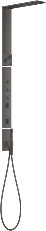 AXOR ShowerComposition Duschpaneel mit Thermostat, Kopf- und Schulterbrause Chrom