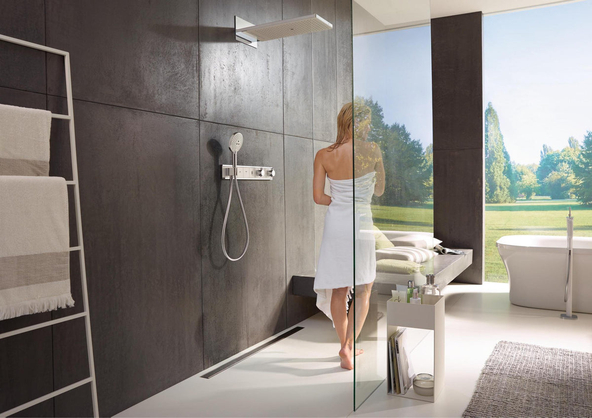 Hansgrohe Raindance Select S 120 3jet Handbrause mit Select-Taste und QuickClean in Chrom