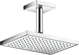 AXOR Decken-Anschlussstück 100 mm DN 15 eckig in Edelstahl-Optik von Hansgrohe