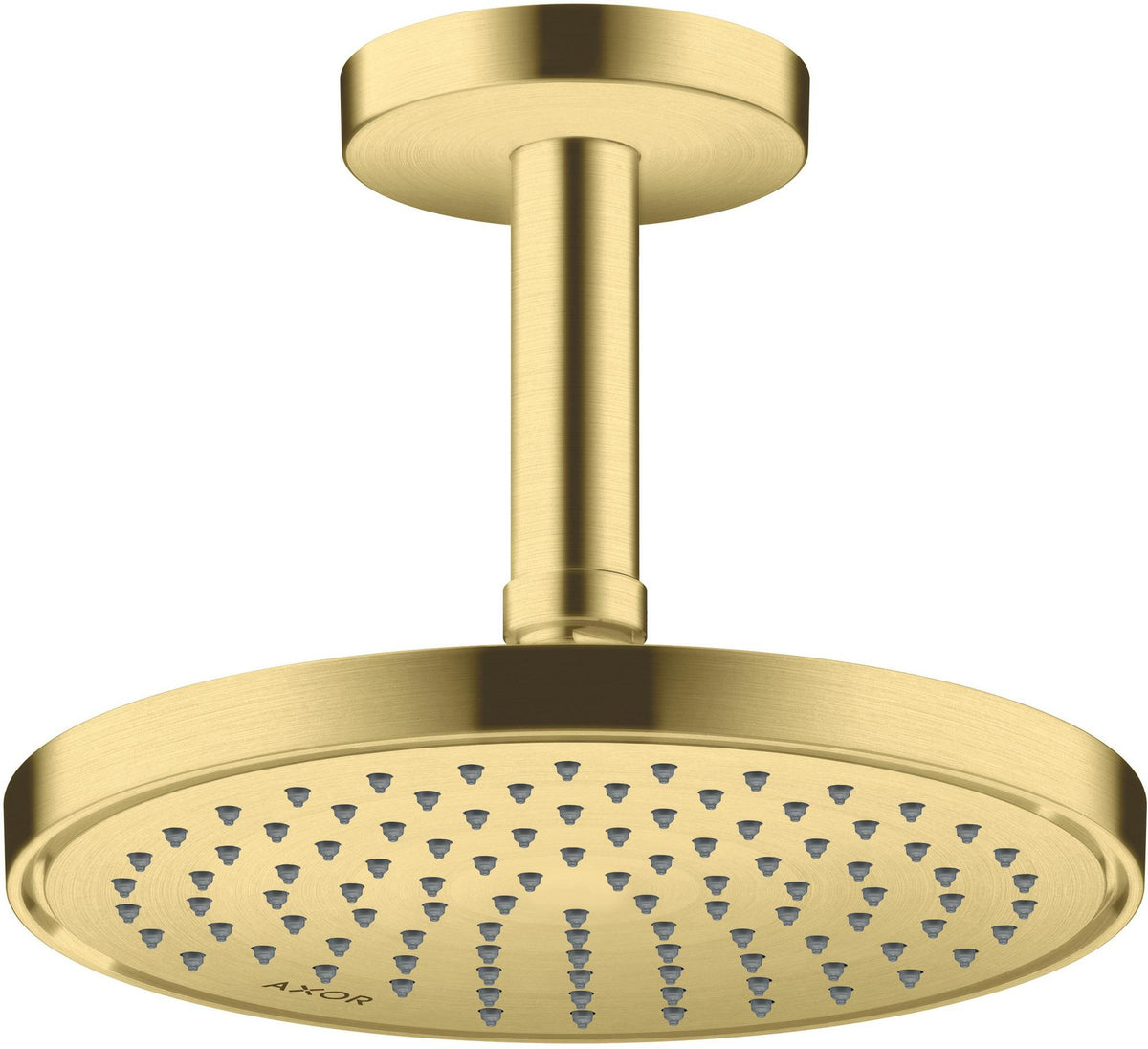 AXOR Kopfbrause 220 1jet EcoSmart Chrom – 220 mm Rain-Duschkopf für Wand- und Deckenmontage