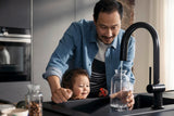 HANSGROHE SodaSystem 210 Aqittura M91 Ausziehauslauf Starter Set sBox – gefiltertes, gekühltes und sprudelndes Trinkwasser