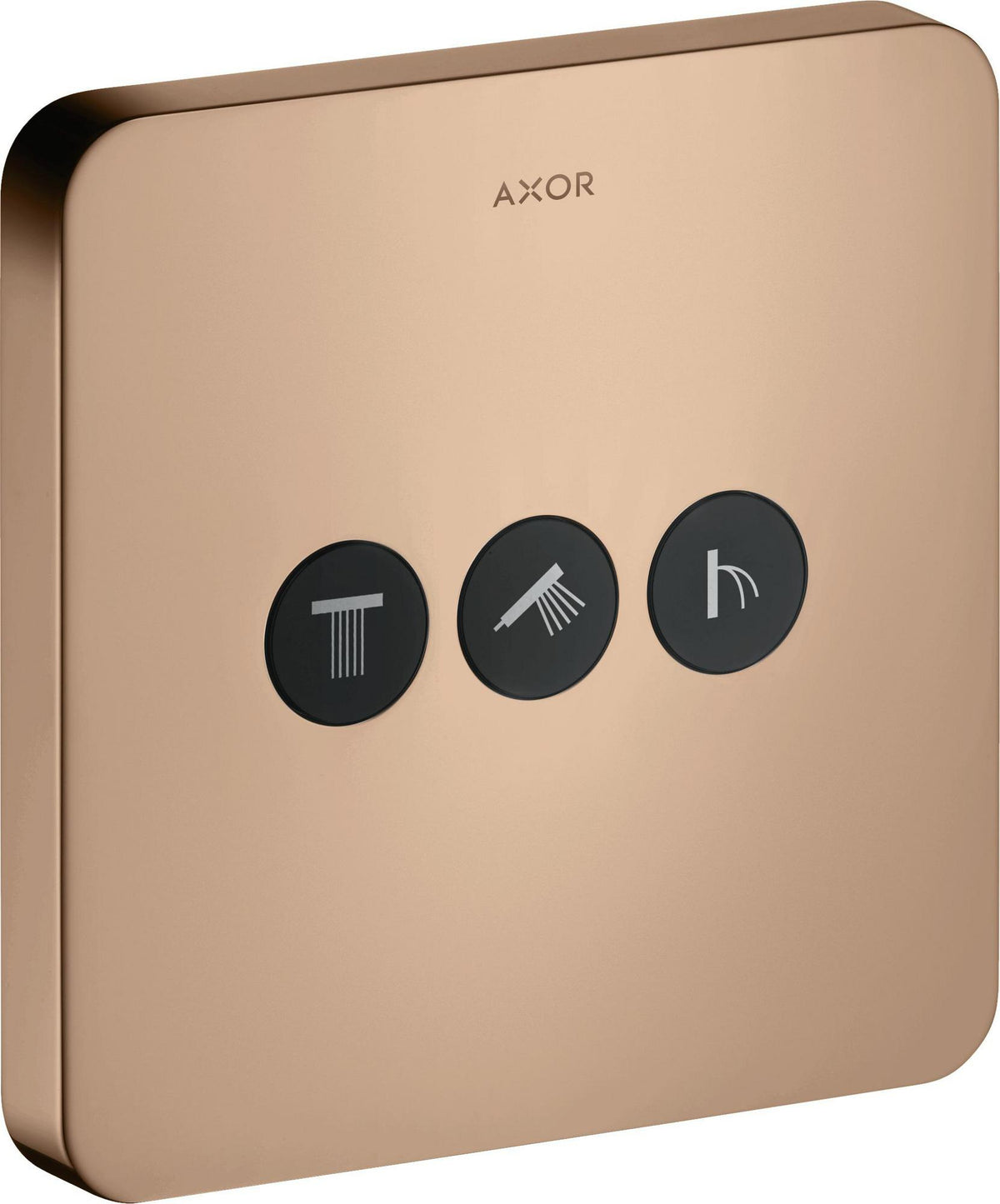 AXOR ShowerSelect Soft Ventil für 3 Verbraucher – Unterputz-Einbauteil in Chrom