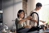 HANSGROHE SodaSystem 210 Aqittura M91 Ausziehauslauf Starter Set sBox – gefiltertes, gekühltes und sprudelndes Trinkwasser