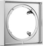 AXOR ShowerSelect ID Verlängerungsrosette eckig 22 mm Chrom – 170 x 170 mm