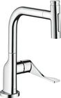 AXOR Citterio 2jet Spültischmischer 230 Select mit sBox Ausziehbrause, Chrom