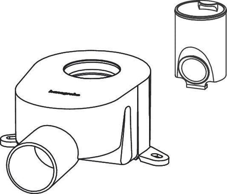 Hansgrohe RainDrain Go Siphon Standard – Geruchsverschluss für Duschrinnen
