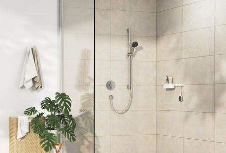 Hansgrohe DuoTurn S Unterputz-Mischer, 1 Verbraucher, Chrom – Einbauteil mit iBox universal 2
