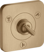 keine Angabe / brushed bronze