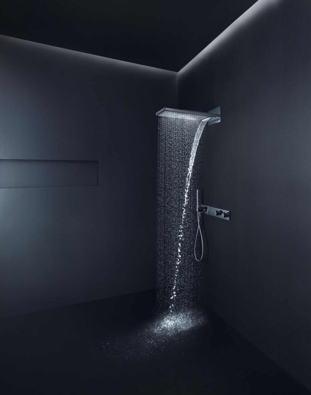 AXOR ShowerSolutions Select 600/90 Thermostatmodul – 4 Verbraucher, chrom