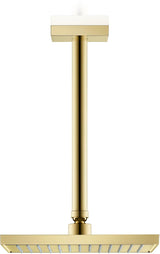 AXOR Decken-Anschlussstück 300 mm DN 15 eckig brushed brass