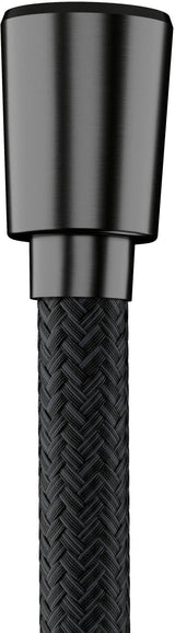 Hansgrohe Designflex Textilbrauseschlauch 160 cm Chrom – Recycled PET, Knickgeschützt, Drehwirbel