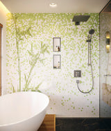 Hansgrohe Raindance E 300 Kopfbrause 1jet mit 390 mm Brausearm in Brushed Bronze