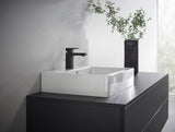 HANSGROHE VERNIS Shape 100 Einhebel-Waschtischmischer mit ComfortZone und Zugstangen-Ablaufgarnitur