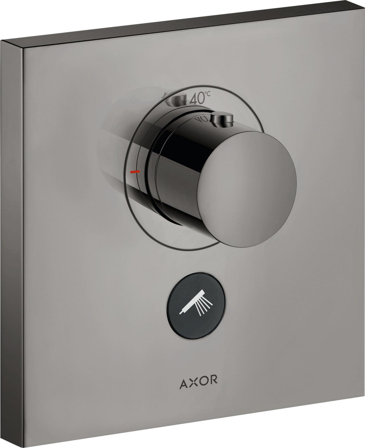 AXOR ShowerSelect Square Thermostatbatterie Highflow Unterputz für 1 Verbraucher in Chrom
