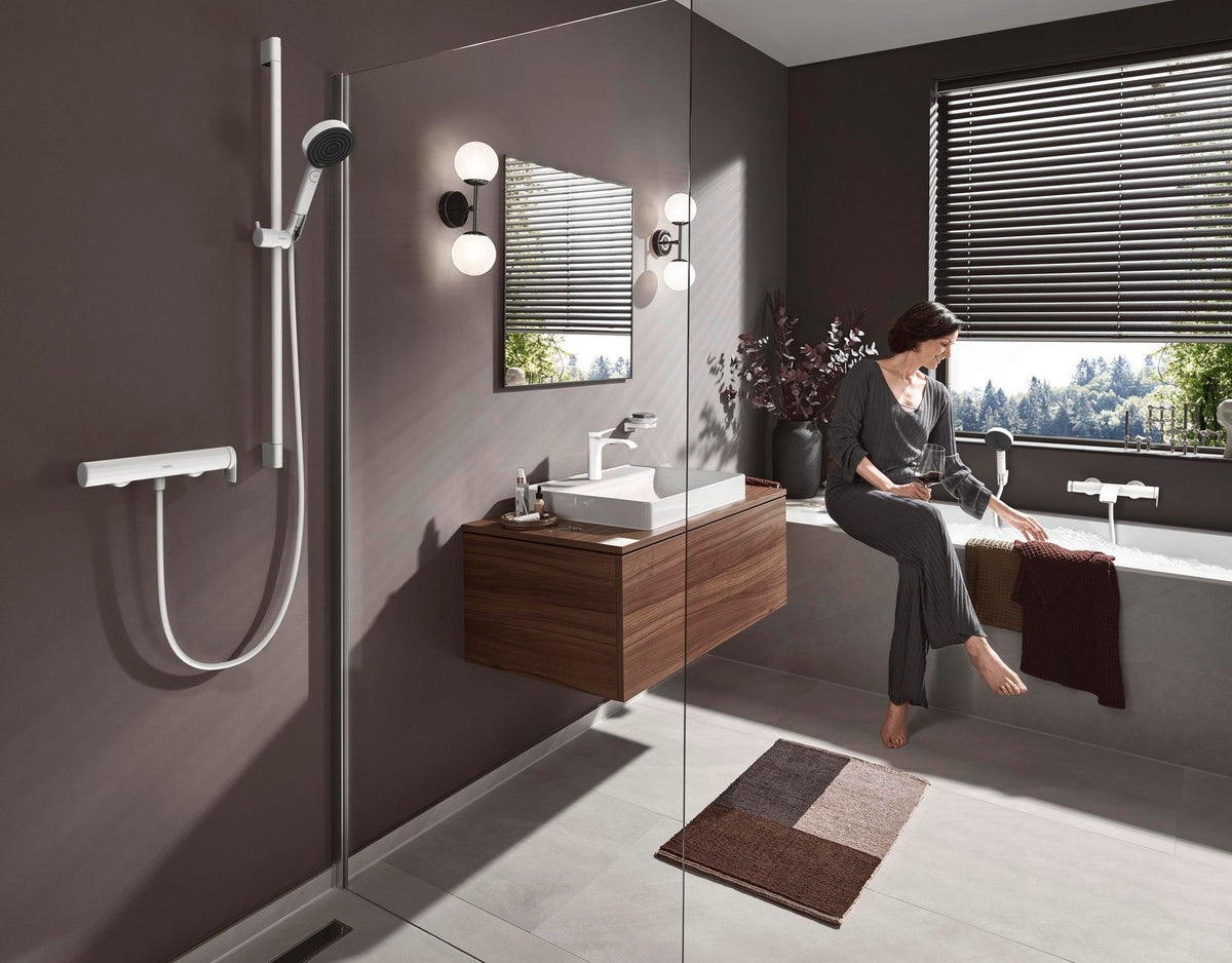 HANSGROHE Vivenis Einhebel-Waschtischmischer 110 mm mit Zugstangen-Ablaufgarnitur chrom