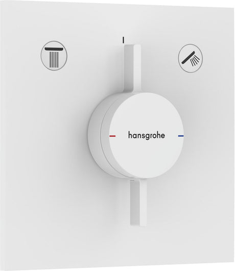 HANSGROHE DuoTurn E Unterputz-Mischer 2 Verbraucher Chrom – Thermostat & Umsteller