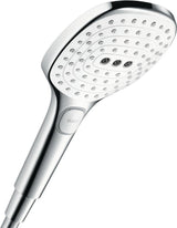 HANSGROHE Raindance Select E 120 3jet Handbrause mit Select-Taste und QuickClean in Chrom