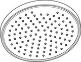 AXOR Kopfbrause 220 1jet chrom – Rain-Strahl, 220 mm, Wand- oder Deckenmontage