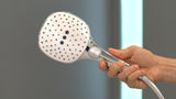HANSGROHE Raindance Select E 120 3jet Handbrause mit Select-Taste und QuickClean in Chrom