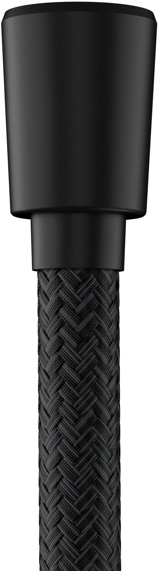 Hansgrohe Designflex Textilbrauseschlauch 160 cm Chrom – Recycled PET, Knickgeschützt, Drehwirbel