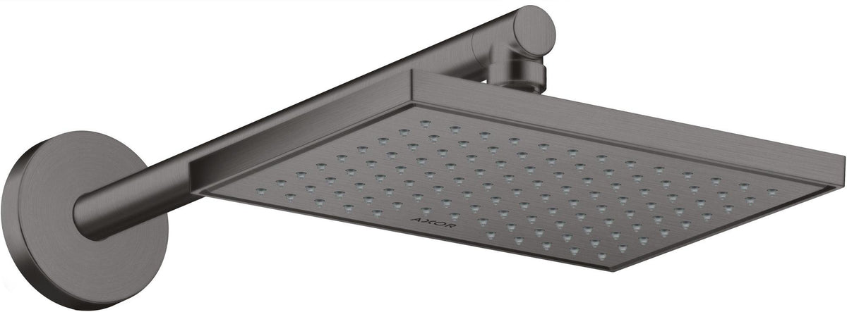 AXOR ShowerSolutions Brausearm 390 mm Chrom – Wandmontage mit Rosette