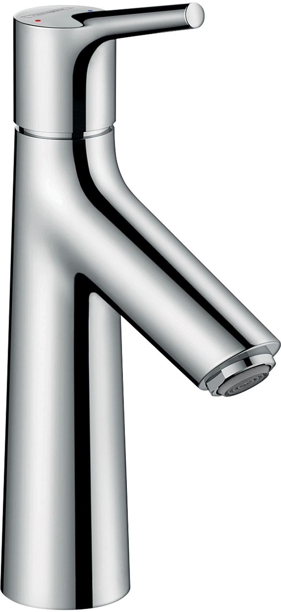 Hansgrohe Talis S Einhebel-Waschtischmischer 100 mit LowFlow und Zugstangen-Ablaufgarnitur, chrom
