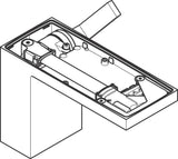 AXOR MYEDITION 110 Einhebel-Waschtischmischer mit Push-Open Ablaufgarnitur, chrom