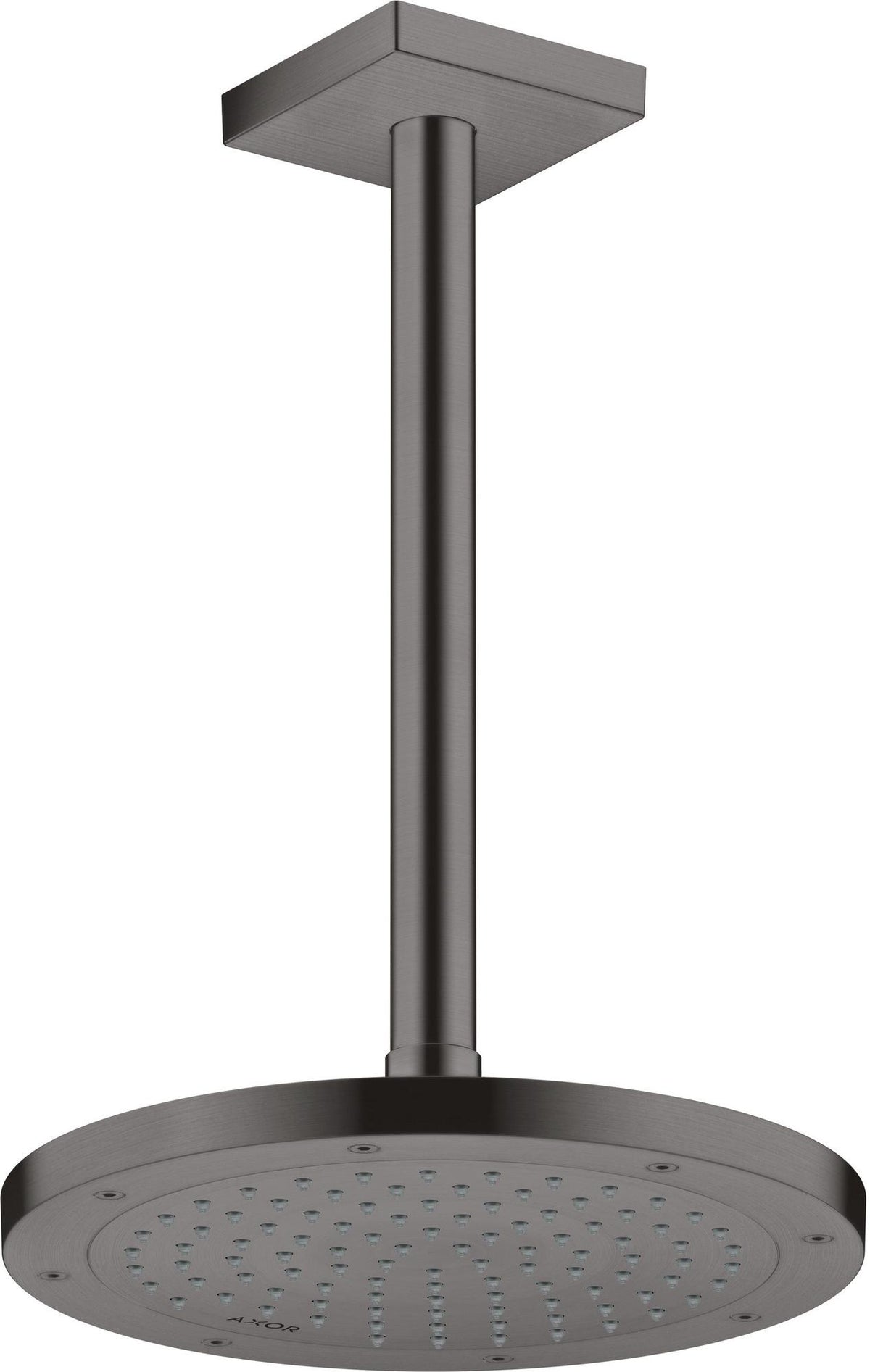 AXOR Decken-Anschlussstück 300 mm DN 15 eckig brushed brass