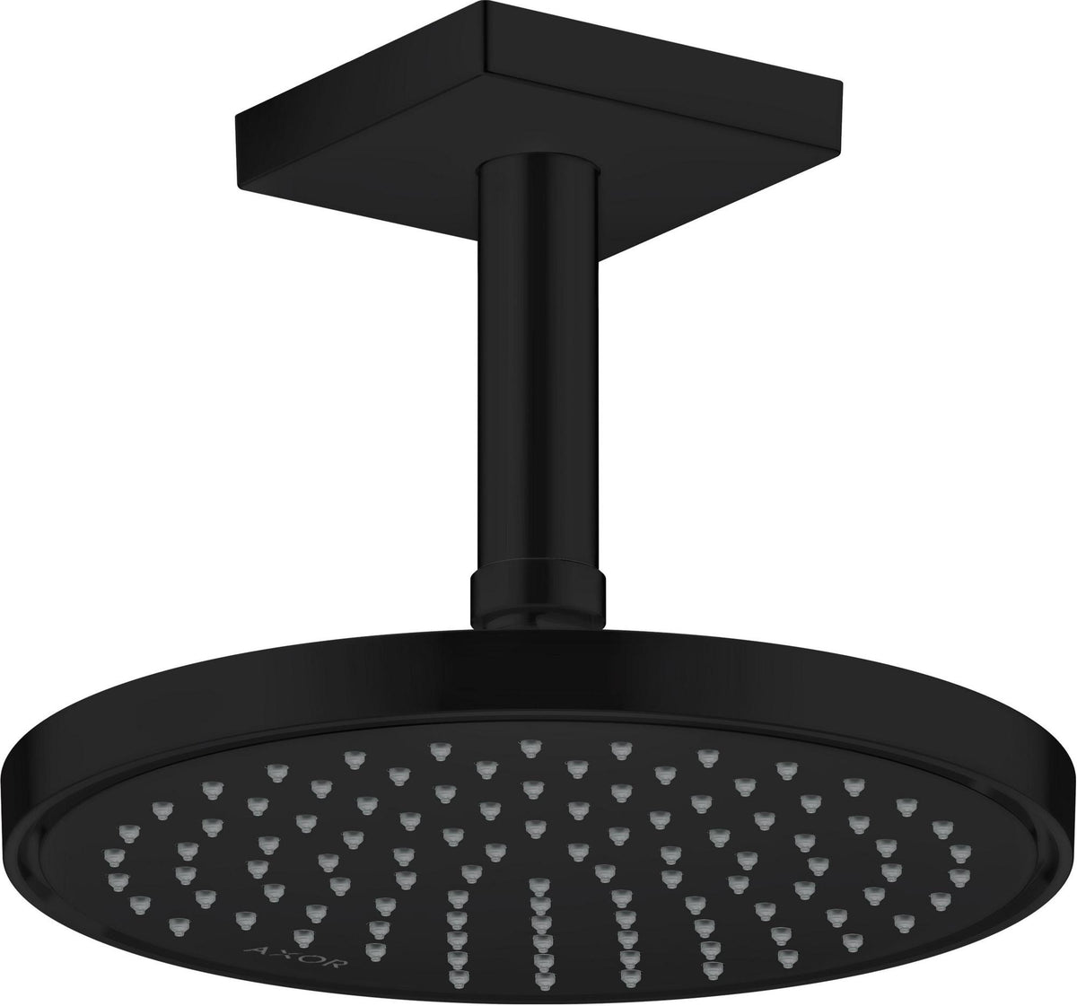 AXOR Kopfbrause 220 1jet chrom – Rain-Strahl, 220 mm, Wand- oder Deckenmontage