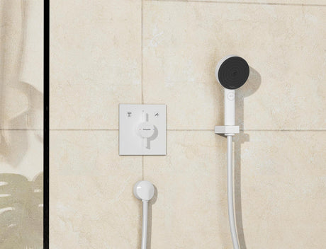 HANSGROHE DuoTurn E Unterputz-Mischer 2 Verbraucher Chrom – Thermostat & Umsteller