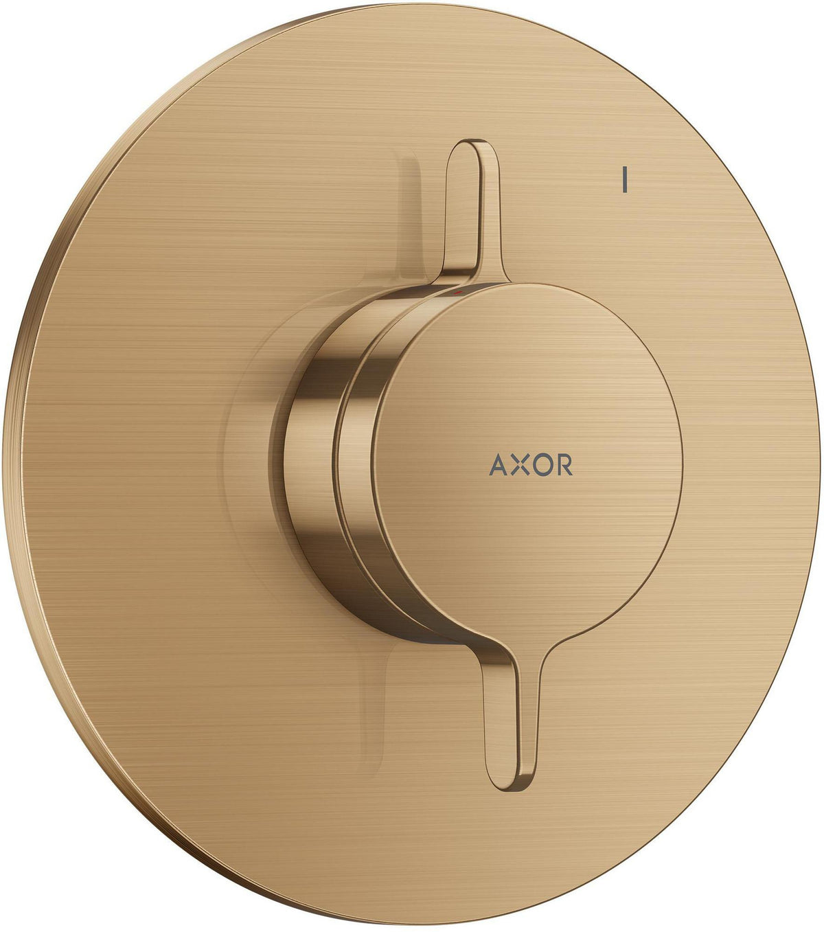 AXOR One Unterputz-Mischer für 1 Verbraucher, chrom – flache Rosette, Keramikmischsystem